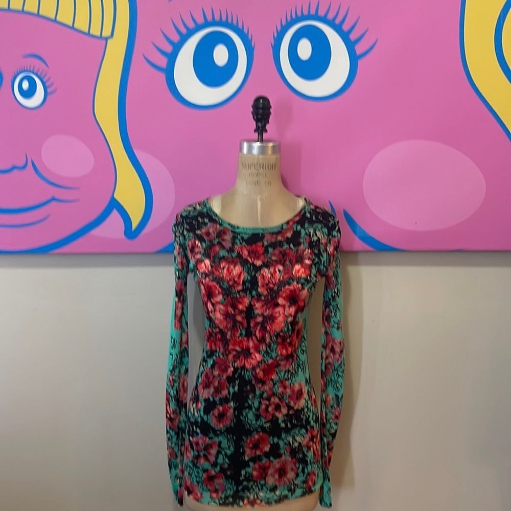 Fuzzi (Jean Paul Gaultier) Stretch Gauze Top Long Sleeve